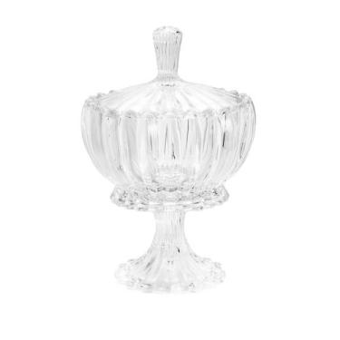 Imagem de Potiche Decorativo Wolff Geneva Cristal 17cm x 25cm