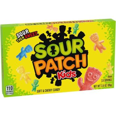 Imagem de Sour Patch Kids Balas De Goma Sabores Variados 99g