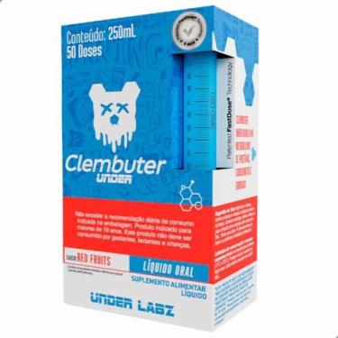 Imagem de Clembuter Under Termogênico Liquido 250ml  Under Labz, Frutas Vermelha