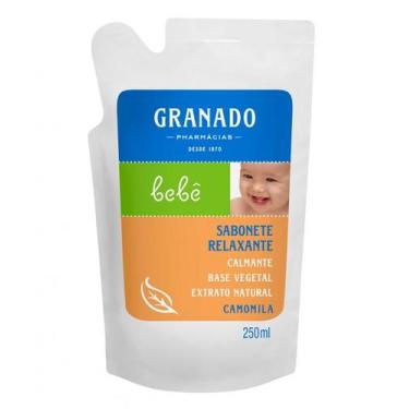 Imagem de SABONETE LÍQUIDO GRANADO 250ML BEBÊ - REFIL - Camomila