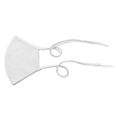 Imagem de Mascara de Protecao Reutilizavel 100% Algodao Branca LAVAVEL