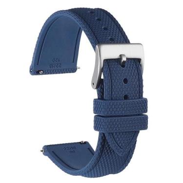 Imagem de Pulseira De Relógio À Prova d'Água De Liberação Rápida Em Tecido De Lo