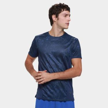 Imagem de Camiseta Mizuno Active DAF Masculina, Azul, GG