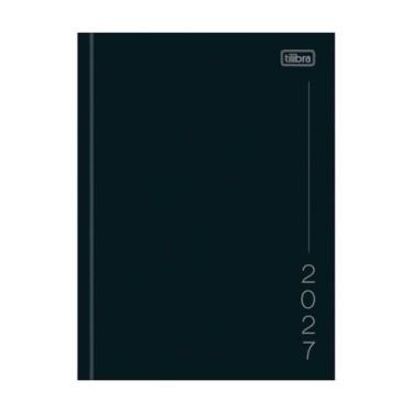 Imagem de Agenda Costurada Capa Dura Pepper 2027 - 12,3x16,6cm - Tilibra PRETO