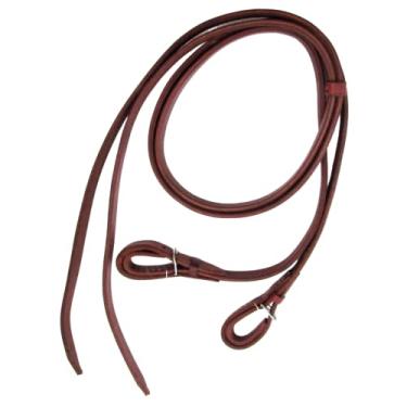 Imagem de Rédea de Couro Aberta Havana 1,75M Cavalo
