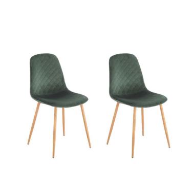 Imagem de Conjunto com 2 Cadeiras Sina Verde Claro