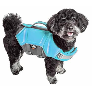 Imagem de Colete salva-vidas para cães Dog Helios 'Tidal Guard' multi-pontos estrategicamente costurado reflexivo para animais de estimação, pequeno, azul