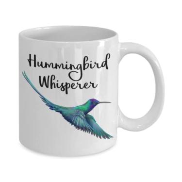 Imagem de Caneca beija-flor Whisperer - Presentes beija-flor Whisperer - Caneca de café 325 ml
