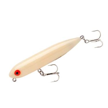 Imagem de Heddon Isca de pesca Zara Spook Topwater – Isca lendária Walk-The-Dog, Osso, Zara Puppy (1/4 oz), 7,6 cm