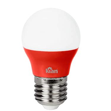 Imagem de Kian - Lâmpada Led Bolinha 3W Vermelha Bivolt