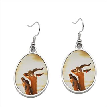 Imagem de Brinco de amor – Brincos com pingente para meninas – Presente de festa de aniversário dos namorados