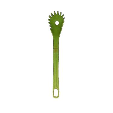 Imagem de Colher Pegador de Macarrão Nylon Talher Utensílio Verde 28cm