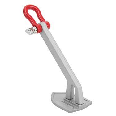 Imagem de Guincho RC de metal Ferramenta de decoração de âncora tamanho pequeno fácil resistente à ferrugem Guincho RC de metal para carro de escalada RC 1/10 Prata