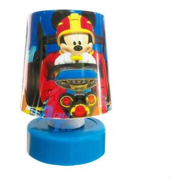 Imagem de Mini Abajur Luminária Mickey Disney Etihome Lampada De Led