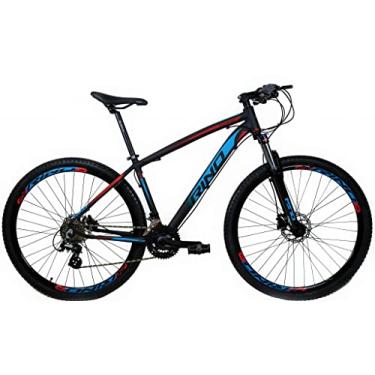 Imagem de Bicicleta Aro 29 Rino Everest Color 24v Freio Hidraulico Cambios Shimano Altus (Azul/Vermelho, 15)