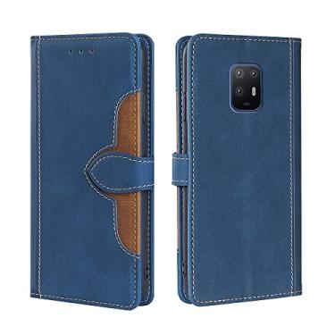 Imagem de For Fujitsu Arrows 5G F-51A Skin Feel Straw Hat Magnetic Buckle Leather Phone Case