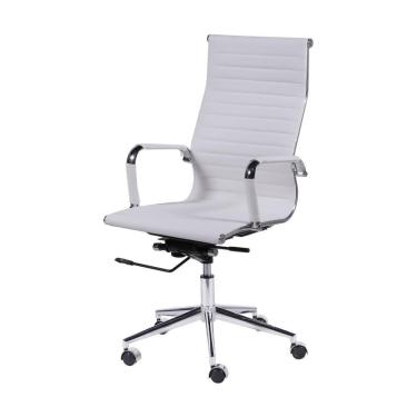 Imagem de Cadeira Presidente Giratória Eames Branca