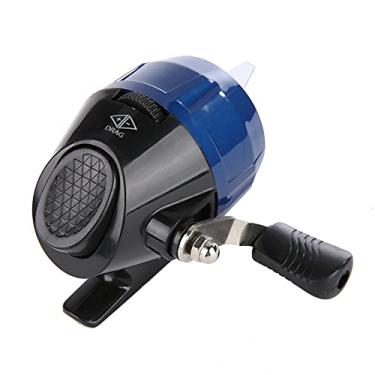 Imagem de Roda de peixe de tiro Teuopioe, carretel de arpão de tiro, carretel de tiro de estilingue, carretel de pesca spincast para pesca acessório de substituição de pesca viagens ao ar livre(蓝色)