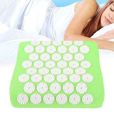 Imagem de Almofada De Massagem Almofada De Massagem Para Alívio De Dor Nas Costas Pescoço E Almofada De Massagem Para Relaxamento Muscular Conjuntos De Acessórios De Banheiro (Frutas Verdes)