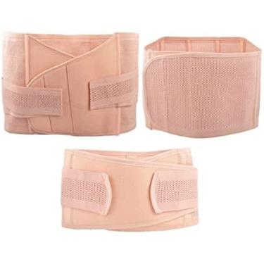 Imagem de Cinto De Recuperação De Suporte Pós-parto 3 Em 1, Cinto Elástico Respirável Para Maternidade, Modelador De Corpo, Cinto De Recuperação De Barriga/cintura/pelve, Cinta De Emagrecimento,B,XXG