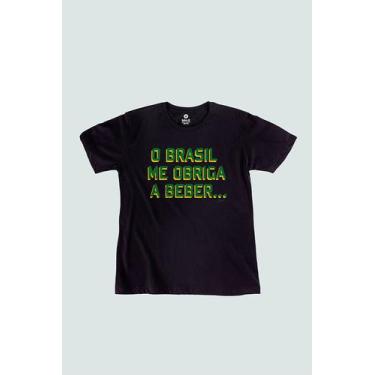 Imagem de Camiseta O Brasil Me Obriga - Blu-X