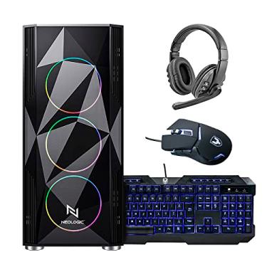 Imagem de KIT - PC GAMER AMD RYZEN 5 5600G 16GB (RADEON VEGA 7 INTEGRADO) SSD 240GB 500W 80 PLUS, WINDOWS 11 PRO NEOLOGIC - NLI84604