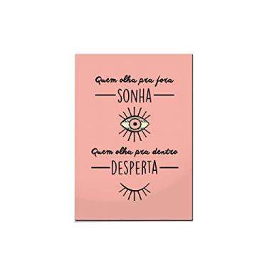 Imagem de Placa Decorativa 20x29 MDF 6mm 160031068, Design Up, Colorido