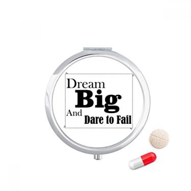 Imagem de Dream Big and Dare to Fail Caixa de armazenamento de remédios