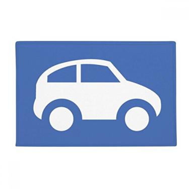 Imagem de DIYthinker Tapete para porta de banheiro com estampa ambiental, tapete antiderrapante para veículos energéticos