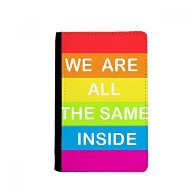 Imagem de Porta-passaporte Gay LGBT Transgênero LGBT Notecase Burse capa carteira porta-cartões