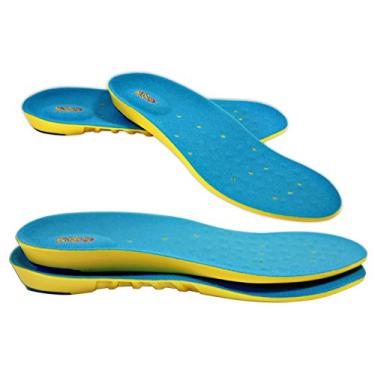Imagem de Palmilhas de espuma de memória atlética para crianças para suporte de arco e conforto para crianças ativas, (26 CM) Kids Size 6.5-8.5