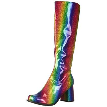 Imagem de Ellie Shoes Bota de cano alto feminina 300 verão, Multicolorido, 10
