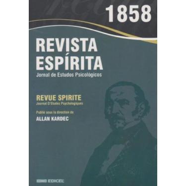 Imagem de Revista Espirita - 1858 - Ano I + Marca Página - Boa Nova