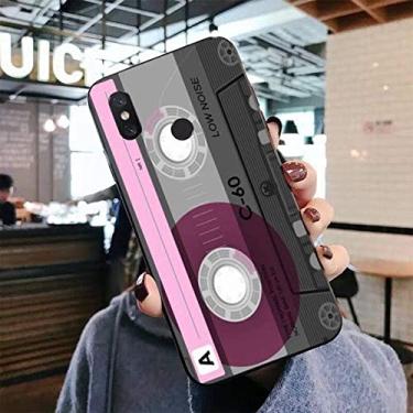 Imagem de Capa de telefone estilo retrô de fita cassete para Xiaomi mi 5 6 8 9 10 lite pro SE Mix 2s 3 F1 Max2 3, A11, para Xiaomi Mix2