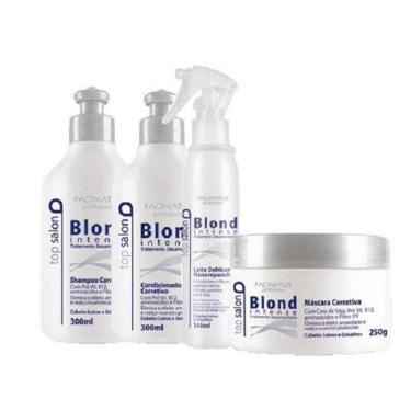 Imagem de Kit Blond Intense Facinatus Profissional Desamarelador Loiro