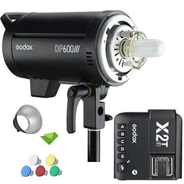 Imagem de Godox DP600III 600W Studio Strobe Flash Light Monolight com Godox X2T-F Trigger GN80 Pro Photography Lighting 5600K Bowens Mount com sistema X sem fio GODOX 2.4G integrado (110V)
