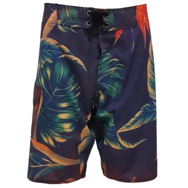 Imagem de Bermuda Tecido Alkary Folhas-Masculino