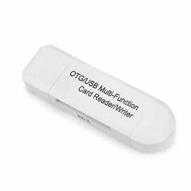 Imagem de Adaptador de leitor de cartão de memória SD USB 2.0 SDHC SDXC MMC Micro Mobile T-Flash Micro USB para acessórios de celular