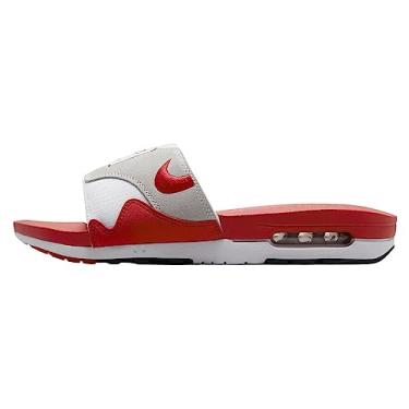 Imagem de Nike Air Max 1 PRM, Branco/vermelho universitário - preto, 12