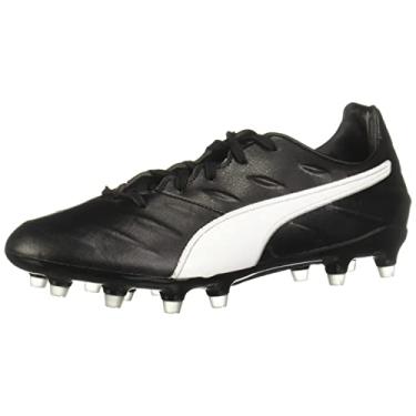 Imagem de PUMA King Pro 21 Firm Ground Masculino, Preto/branco, 12