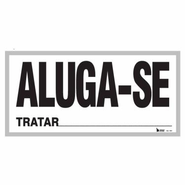 Imagem de Cartaz aluga-se 157X320MM 1024 / C/50FLS / tamoio