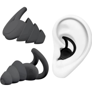 Imagem de Tampão de ouvido Protetor Auricular 3 Camadas Cor: PRETO