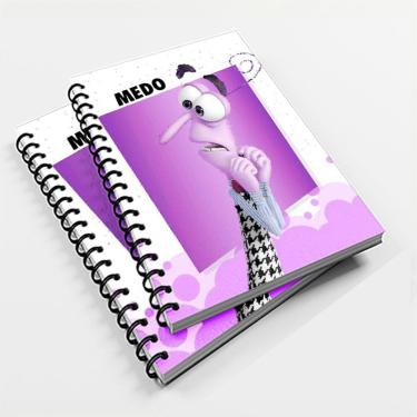 Imagem de Caderno Universitário 96 fls Pers Divertidamente 2 Medo