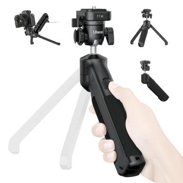 Imagem de Minitripé de mesa para câmera ULANZI TT38 Uka F38 com clique para abrir, suporte flexível de viagem para Sony/Canon/Nikon/Fujifilm SLR e DSLR, suporte de vlogging de bolso para filmar vídeos de selfie