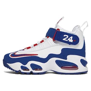 Imagem de Nike Air Griffey Max 1 Big Kids' (White/Old Royal-Gym Red, us_Footwear_Size_System, Big_Kid, Numeric, Medium, Numeric_6)