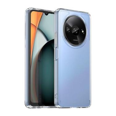 Imagem de Capas Compatível com Xiaomi Redmi A3,Caixa de telefone,fino e leve,resistente a riscos,anti-impressão digital e proteção contra queda
