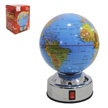 Imagem de Globo Terrestre Giratorio Politico A Pilha 10,6Cm