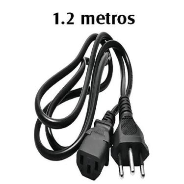 Imagem de Cabo de Energia ATX 3 Pinos 120cm Alta Qualidade - Gold