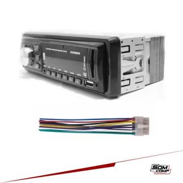 Imagem de Radio Automotivo Bluetooth 1 Din Com Usb Doorbem - LUDOVICO