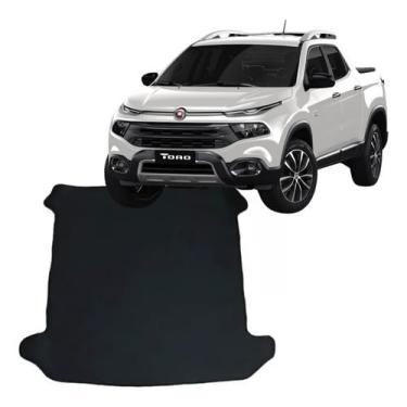 Imagem de Tapete Protetor Borracha Duradoura Caçamba Fiat Toro 2023